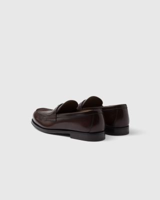 Men's Brushed Leather Loafers