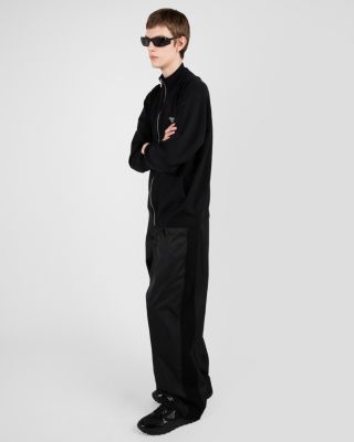  Men's Prax 01 Re-Nylon And Brushed Leather Sneakers