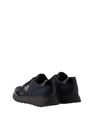  Men's Prax 01 Re-Nylon and Brushed Leather Sneakers