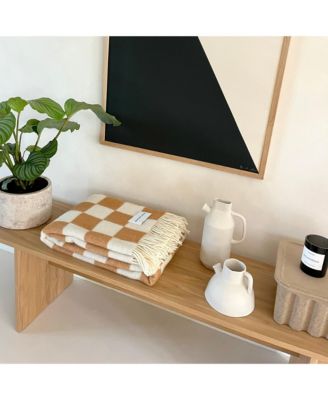 Checkerboard 4.25 ft X 6.5 ft Blanket