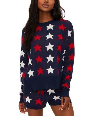 Callie Star Print Sweatshirt