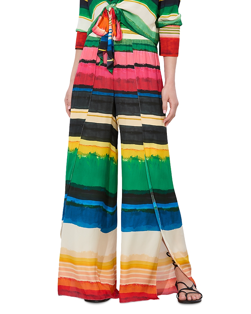 Alice And Olivia Larissa Open Pleat Pant