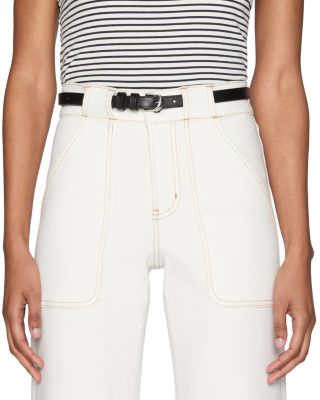 Modern Pocket Wide Leg Jeans in Au Natural