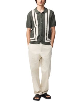 Ares 6636 Regular Fit Knit Short Sleeve Sweater  