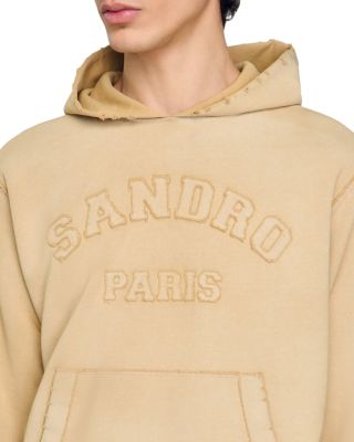 Faded Zip Front Hoodie
