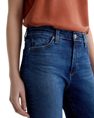 Mid Rise Straight Jeans in Poetic