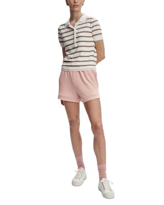 Faustine Striped Polo Top
