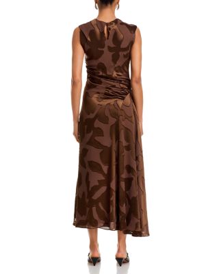 Burke Draped Midi Dress