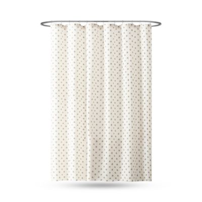 Block Print Gauze Shower Curtain