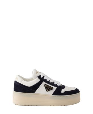  Women's Downtown Bold Nappa Leather and Suede Sneakers