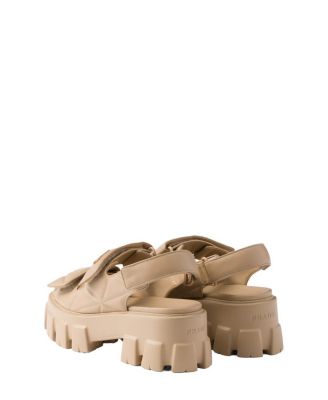  Women's Monolith Nappa Leather Sandals