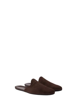 Prada Men's Suede Mules | Bloomingdale's Men