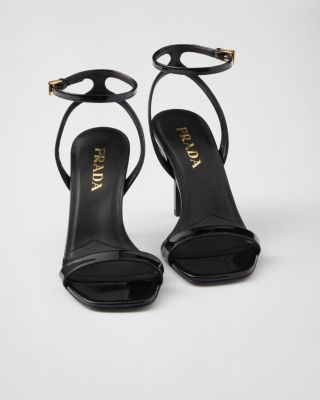  Women's Patent Leather High-Heeled Sandals