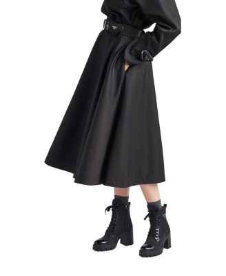 Women's Re-Nylon and Leather Booties