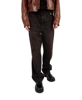 Men's Brushed Leather Combat Boots