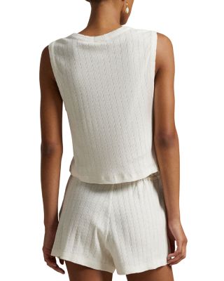 Gathered Waist Boxer Pajama Set