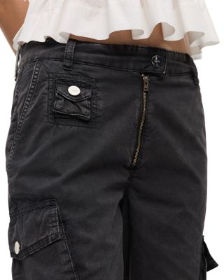 Washed Cotton Twill Pants