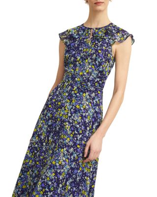 Dawn Ditsy Floral Print Dress