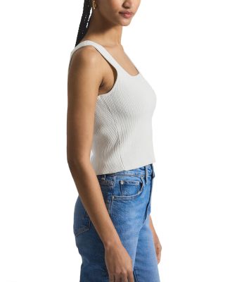 Sain Ribbed Sweater Tank Top