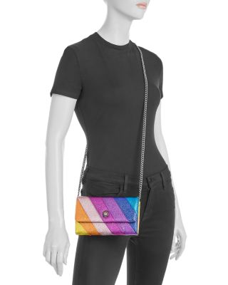 Kensington Quilted Leather Wallet on Chain