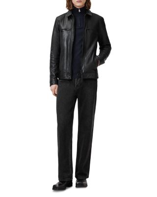 Kilburn Wool & Nylon Regular Fit Quarter Zip Sweater