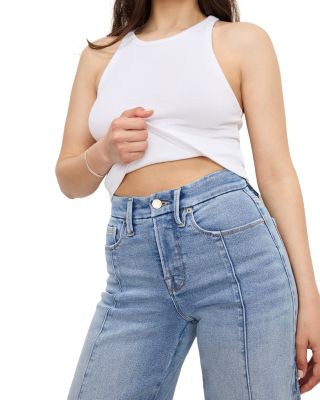 Good Petite Palazzo Jeans in Indigo957