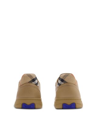 Men's Terrace Check Low Top Sneakers