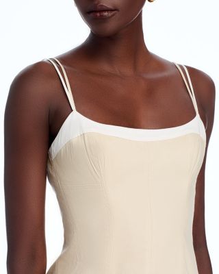 Fifi Bubble Hem Poplin Mini Dress