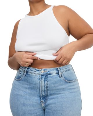 Good Standard Kick Flare Jeans in Indigo954