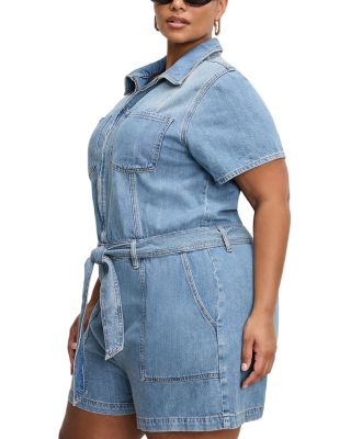 Fit For Success Lite Denim Romper