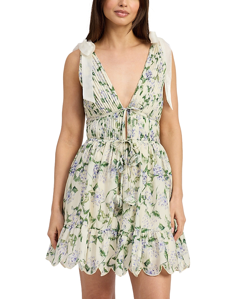 En Saison Charleston Mini Dress In Multi