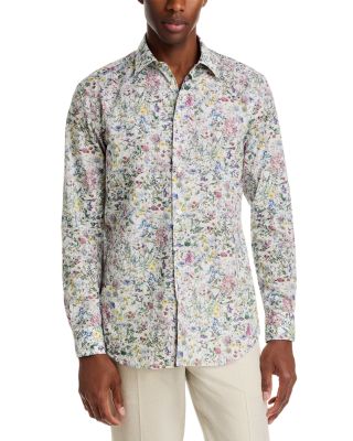 Tailored Floral Print Shirt
