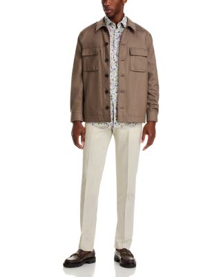 Tailored Floral Print Shirt