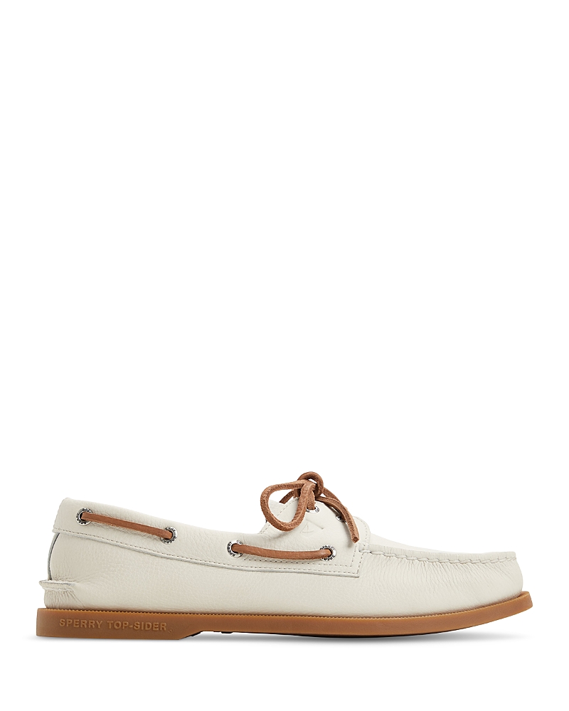 Sperry Men's Authentic Original 2-eye Boat Shoe In White