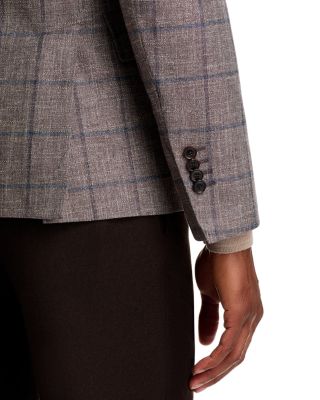 Extra Slim Fit Windowpane Sport Jacket