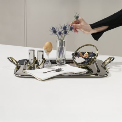 Ring Salt & Pepper Shakers, Set of 2