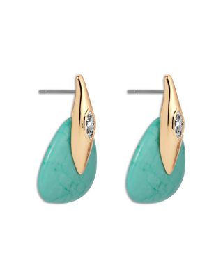 Turquoise Solstice Turquoise & Cubic Zirconia Drop Earrings  