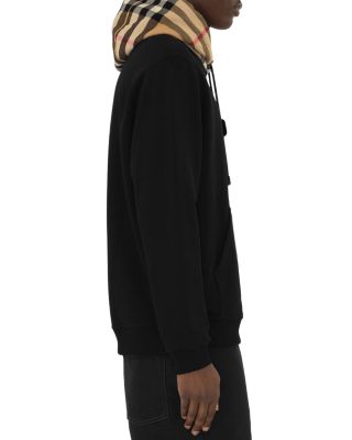 Samuel Long Sleeve Check Hoodie