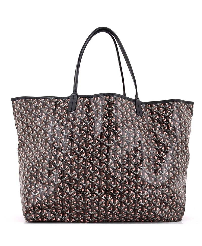 Pre-owned Pre-owned Goyard Goyard Gm Saint Louis Tote Claire Voie Coated Canvas