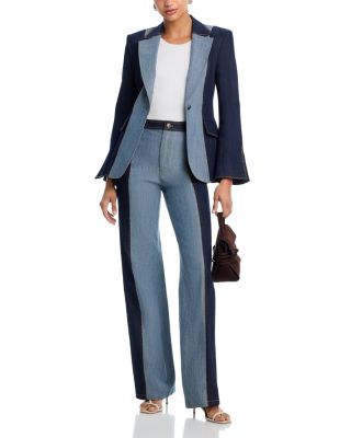 Contrast Francine Jeans in Indigo