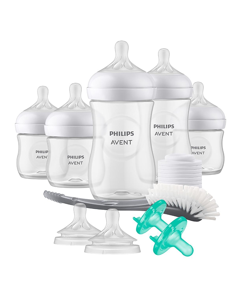 Philips Avent Natural Baby Bottle with Natural Response Nipple Newborn Baby Gift Set