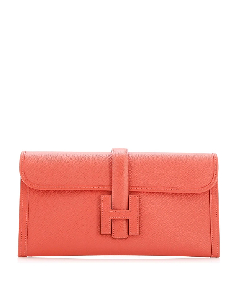 PRE-OWNED HERMES PRE-OWNED HERMES 29 JIGE ELAN CLUTCH EPSOM
