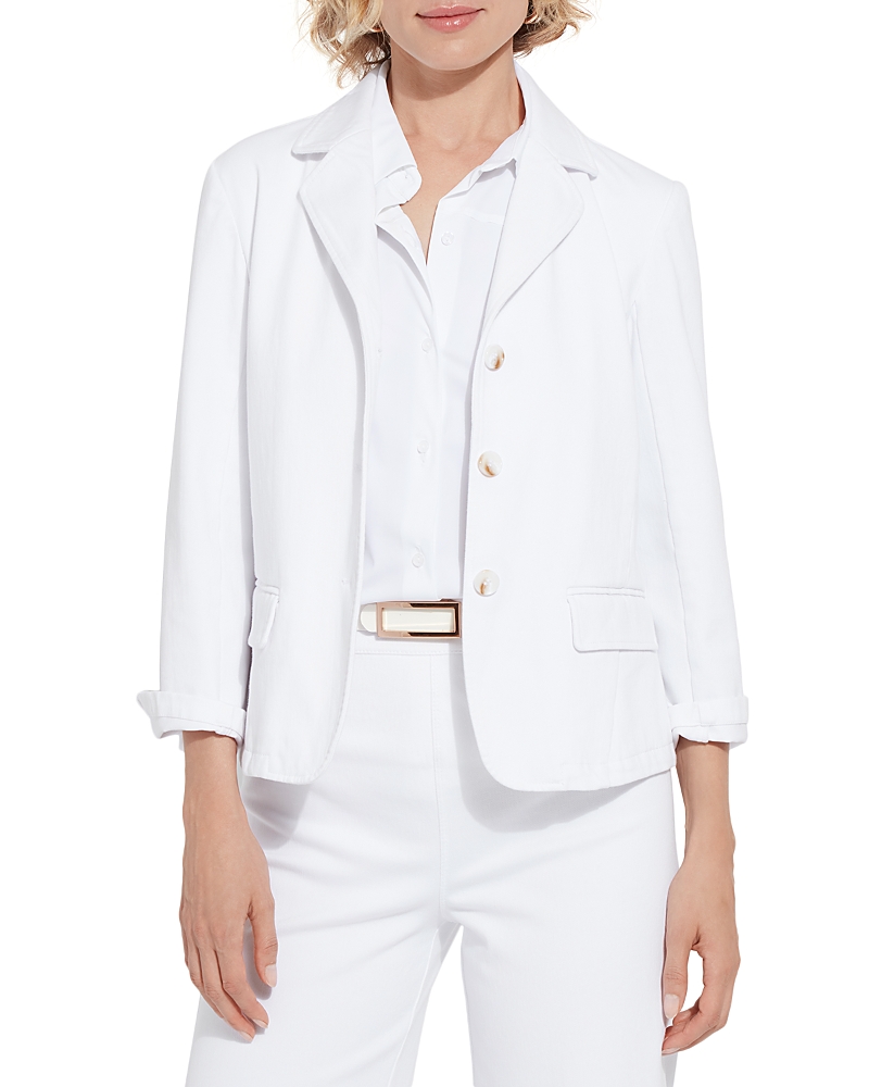 Lysse Della Denim Cropped Blazer