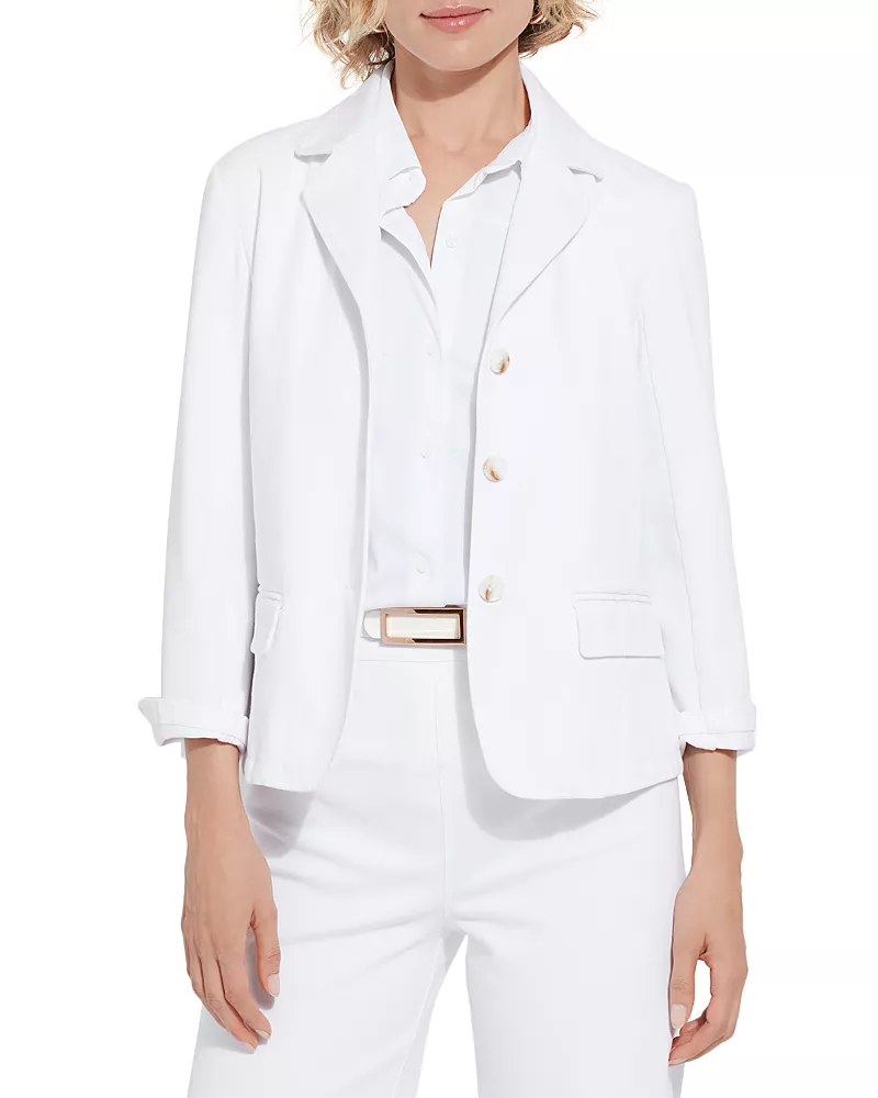 Lysse Della Denim Cropped Blazer
