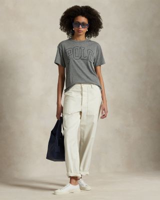 Logo Jersey Crewneck Tee