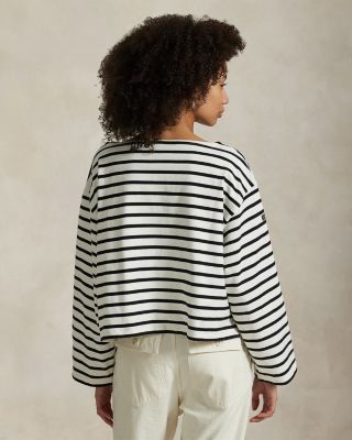 Striped Boatneck Mariner Tee