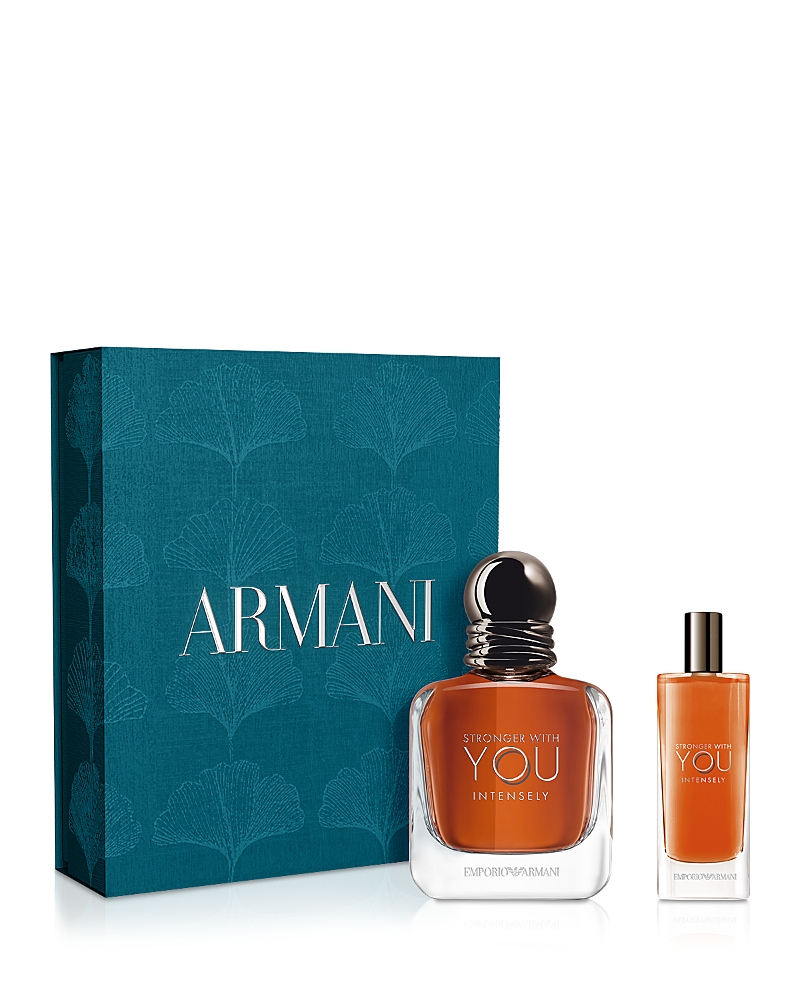 Armani Collezioni Stronger With You Intensely Cologne Gift Set