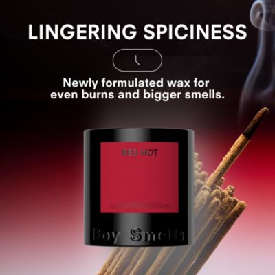 Red Hot Standard Candle, 8.5 oz.