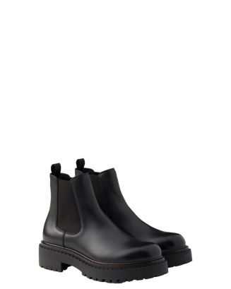 Prada Men's Leather Chelsea Boots | Bloomingdale's Men