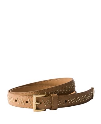 Leather Belt with Studs
